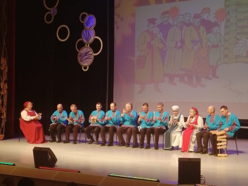 Наш ансамбль «Ложкари» занял 3 место на областном конкурсе «Созвездие»